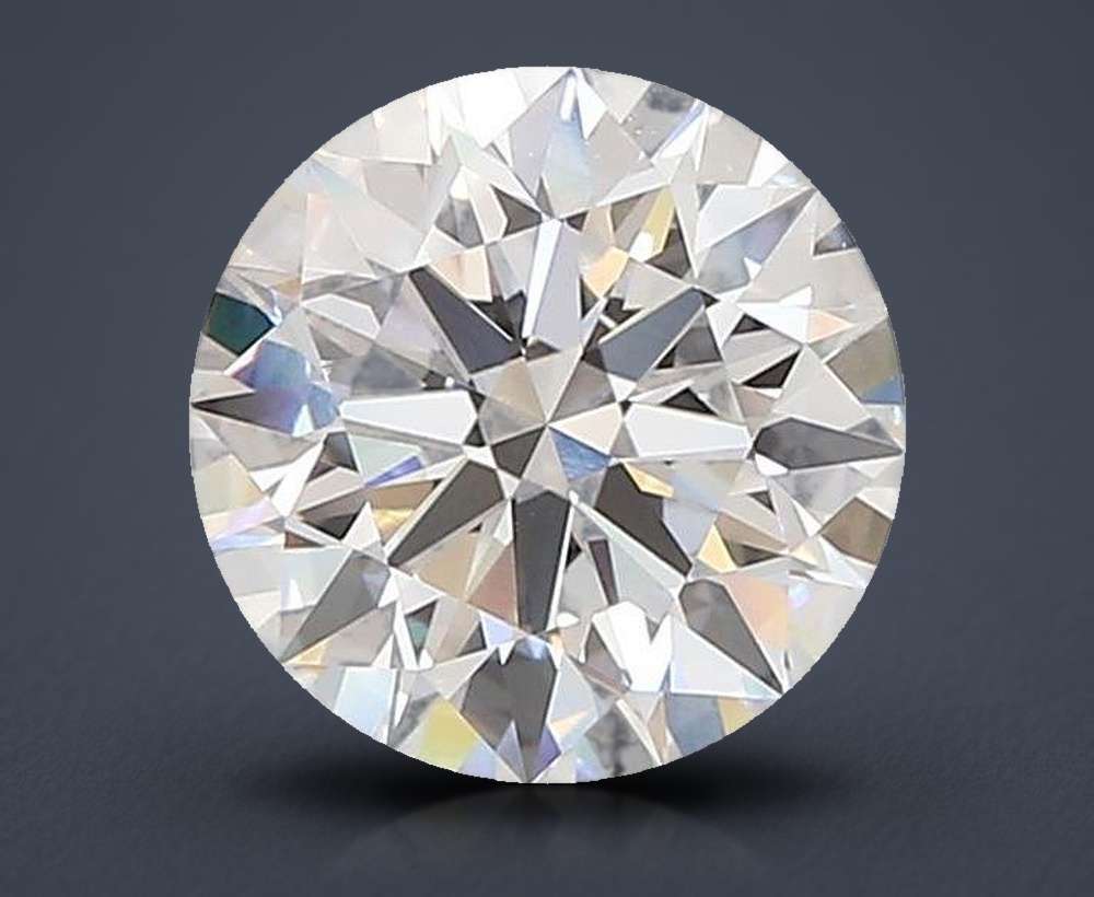 5.71ct E VVS2 Rare Carat Ideal Cut Round Lab Grown Diamond
