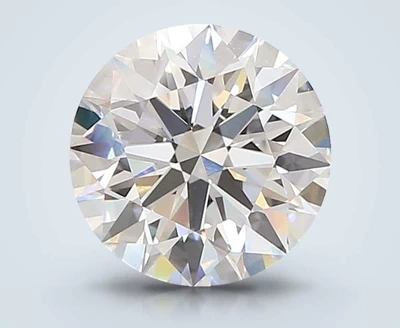 5.71ct E VVS2 Rare Carat Ideal Cut Round Lab Grown Diamond