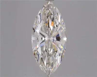 4.89ct H VS1 Rare Carat Ideal Cut Marquise Lab Grown Diamond