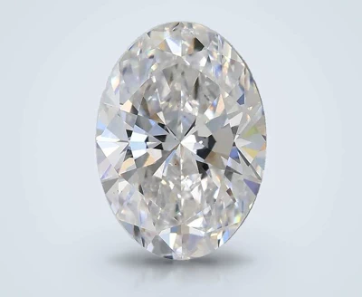 2.05ct D VS1 Rare Carat Ideal Cut Oval Lab Grown Diamond