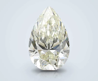 2.06ct K IF Rare Carat Ideal Cut Pear Diamond