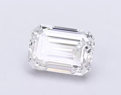 1.07ct E VS2 Rare Carat Ideal Cut Emerald Lab Grown Diamond