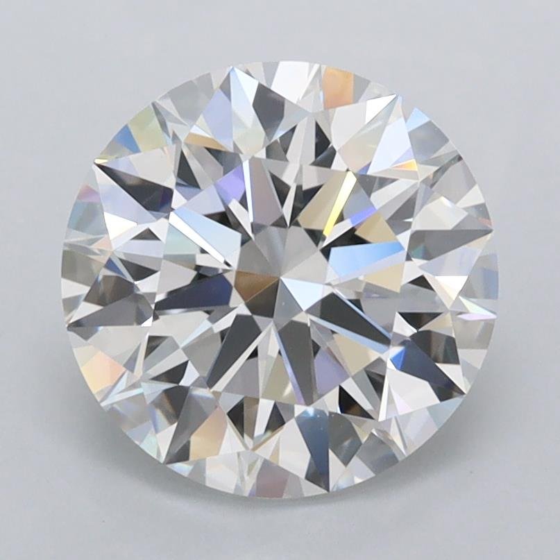 2.38ct D FL Excellent Cut Round Lab Grown Diamond