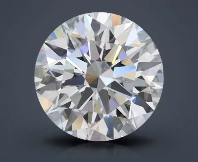 2.38ct D FL Excellent Cut Round Lab Grown Diamond