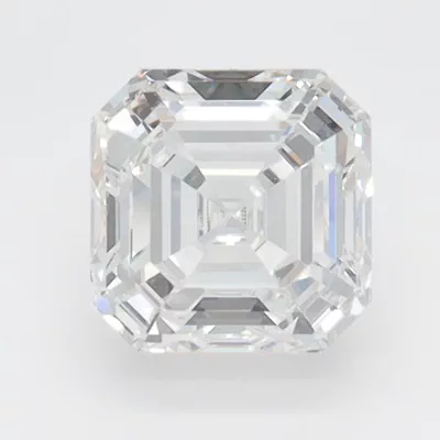 1.52ct D VVS1 Rare Carat Ideal Cut Asscher Lab Grown Diamond
