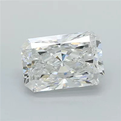 3.05ct E VS2 Rare Carat Ideal Cut Radiant Lab Grown Diamond