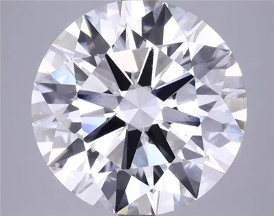 6.30ct G SI1 Rare Carat Ideal Cut Round Lab Grown Diamond