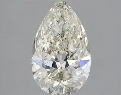 1.59ct K SI2 Rare Carat Ideal Cut Pear Diamond