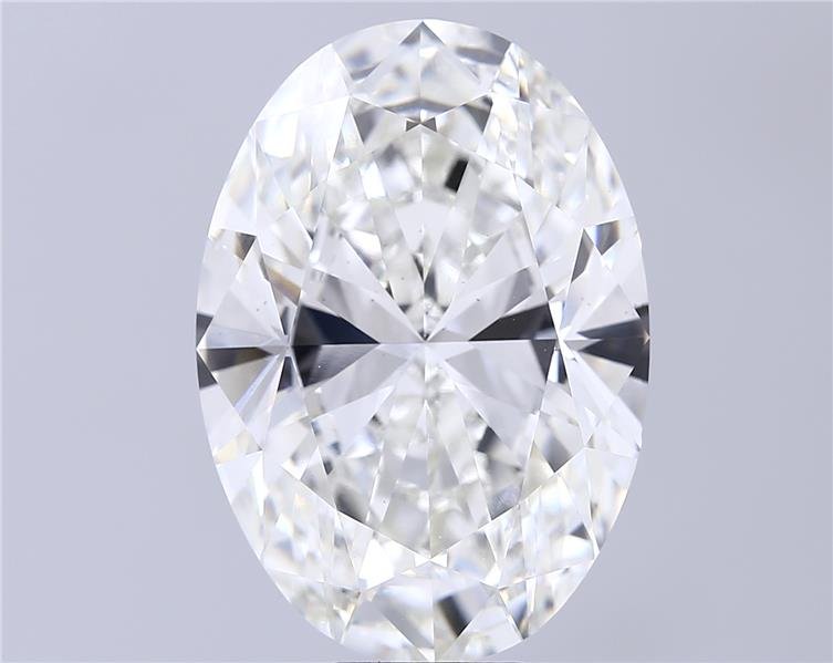 15.02ct G VS2 Rare Carat Ideal Cut Oval Lab Grown Diamond