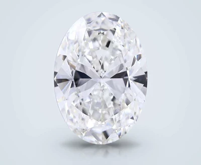 15.02ct G VS2 Rare Carat Ideal Cut Oval Lab Grown Diamond