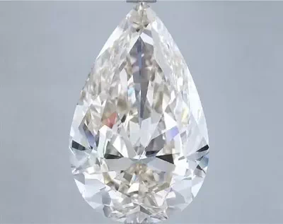 9.01ct J VVS2 Rare Carat Ideal Cut Pear Diamond