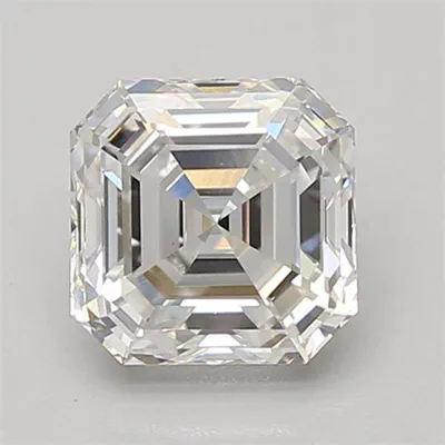 1.91ct D VS1 Rare Carat Ideal Cut Asscher Lab Grown Diamond