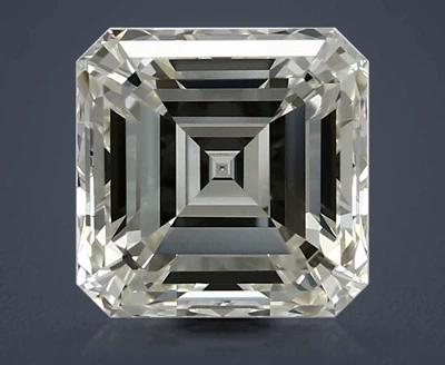 2.13ct K VS2 Excellent Cut Asscher Diamond
