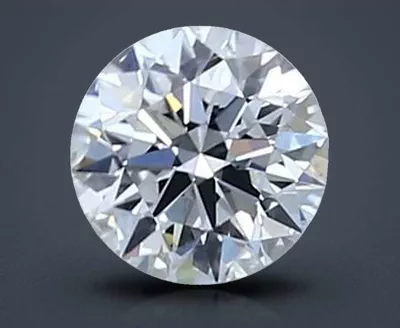 0.46ct F VVS2 Rare Carat Ideal Cut Round Diamond