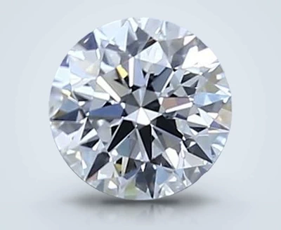 0.46ct F VVS2 Rare Carat Ideal Cut Round Diamond