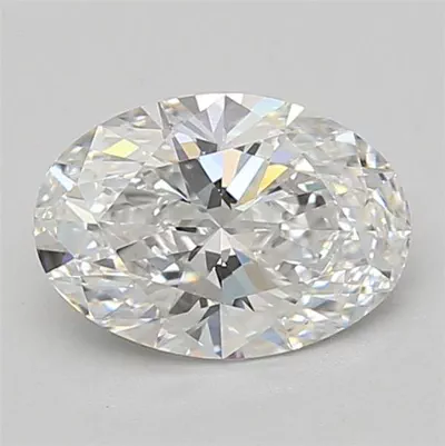 1.54ct D VVS2 Rare Carat Ideal Cut Oval Lab Grown Diamond