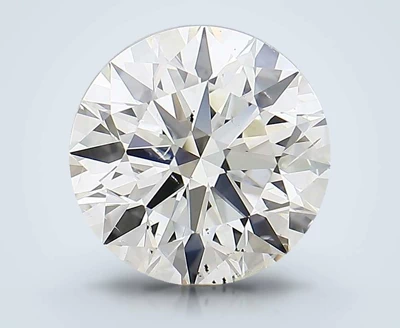4.00ct I SI2 Rare Carat Ideal Cut Round Diamond