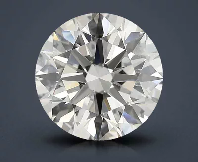 3.51ct J IF Rare Carat Ideal Cut Round Diamond