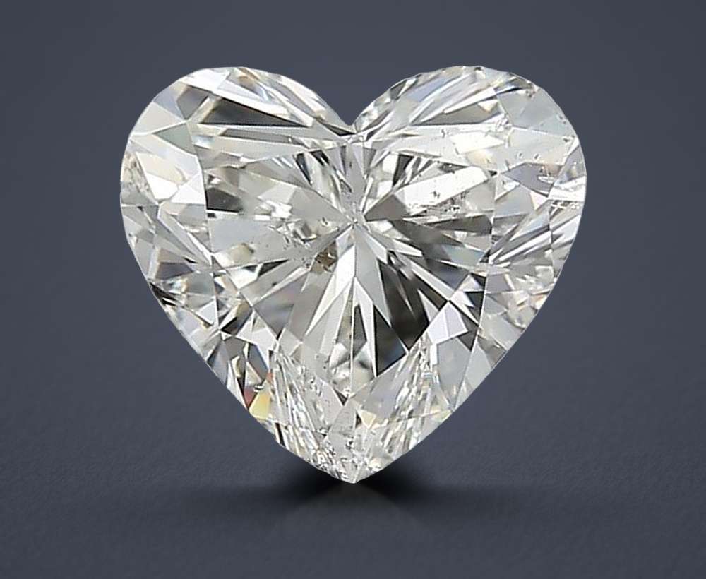 1.20ct J SI2 Rare Carat Ideal Cut Heart Diamond