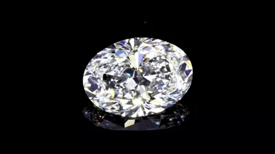 7.01ct G VS1 Rare Carat Ideal Cut Oval Diamond