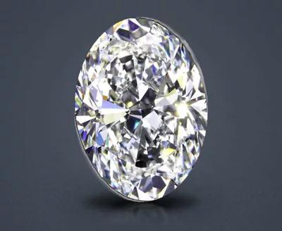 7.01ct G VS1 Rare Carat Ideal Cut Oval Diamond