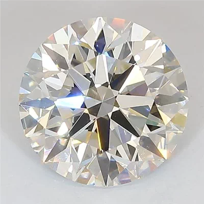 3.09ct J VS1 Excellent Cut Round Lab Grown Diamond