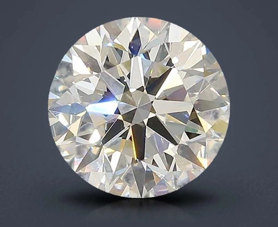 3.09ct J VS1 Excellent Cut Round Lab Grown Diamond