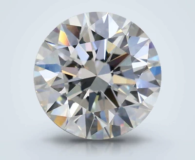 3.04ct E VVS2 Excellent Cut Round Lab Grown Diamond