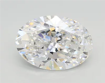 2.03ct D VS2 Rare Carat Ideal Cut Oval Lab Grown Diamond