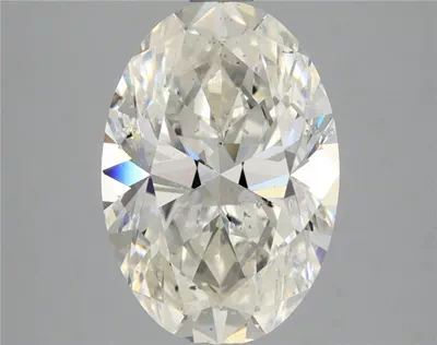 3.03ct G SI2 Rare Carat Ideal Cut Oval Diamond