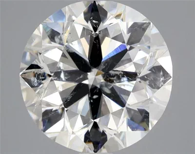 3.02ct G SI2 Very Good Cut Round Diamond