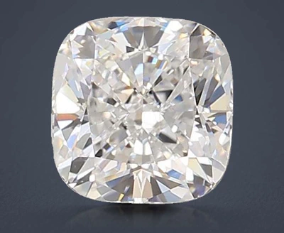 0.97ct D VVS2 Rare Carat Ideal Cut Cushion Lab Grown Diamond