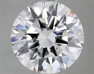 3.40ct E VVS2 Rare Carat Ideal Cut Round Diamond
