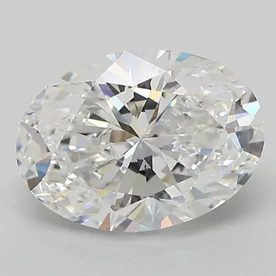 2.26ct D VVS2 Rare Carat Ideal Cut Oval Lab Grown Diamond