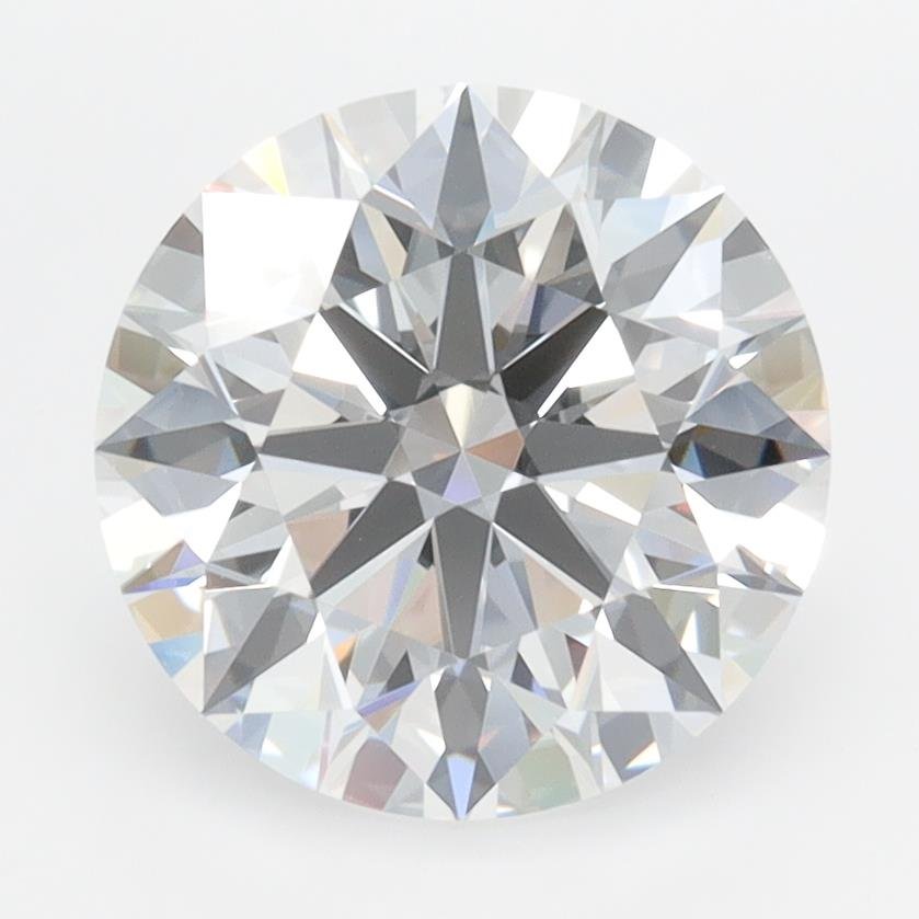3.01ct D IF Rare Carat Ideal Cut Round Lab Grown Diamond