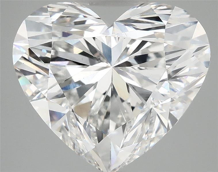 5.90ct E VS1 Rare Carat Ideal Cut Heart Lab Grown Diamond