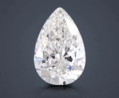 6.03ct G VS2 Rare Carat Ideal Cut Pear Lab Grown Diamond