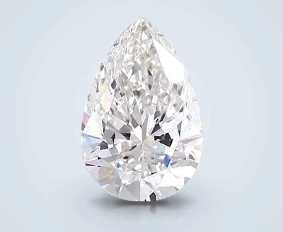 6.03ct G VS2 Rare Carat Ideal Cut Pear Lab Grown Diamond