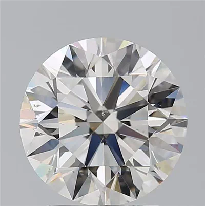2.70ct J SI1 Rare Carat Ideal Cut Round Diamond
