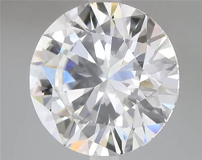 6.53ct E VVS1 Excellent Cut Round Lab Grown Diamond