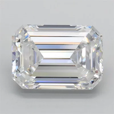 3.09ct E VS1 Rare Carat Ideal Cut Emerald Lab Grown Diamond