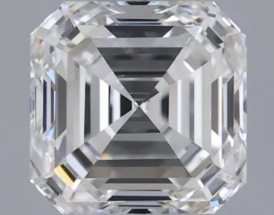 0.60ct F VS1 Rare Carat Ideal Cut Asscher Diamond