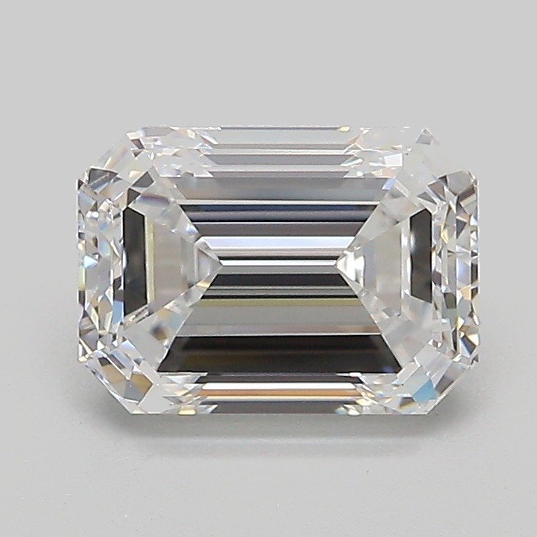 2.01ct D VS1 Very Good Cut Emerald Lab Grown Diamond