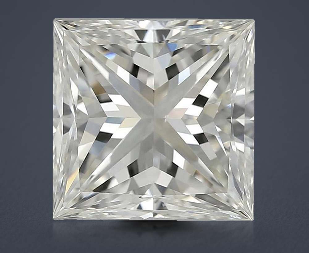 3.09ct J VS1 Very Good Cut Princess Diamond
