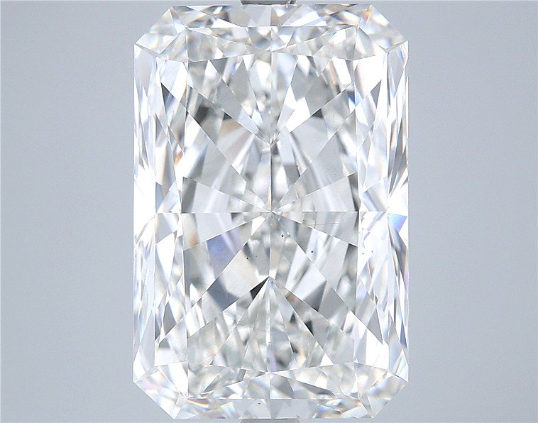 8.54ct F VS2 Rare Carat Ideal Cut Radiant Lab Grown Diamond