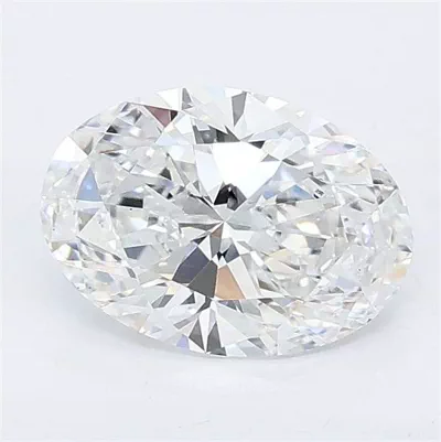 1.26ct D VS1 Rare Carat Ideal Cut Oval Lab Grown Diamond