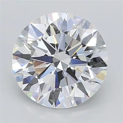 2.04ct D VS2 Rare Carat Ideal Cut Round Lab Grown Diamond
