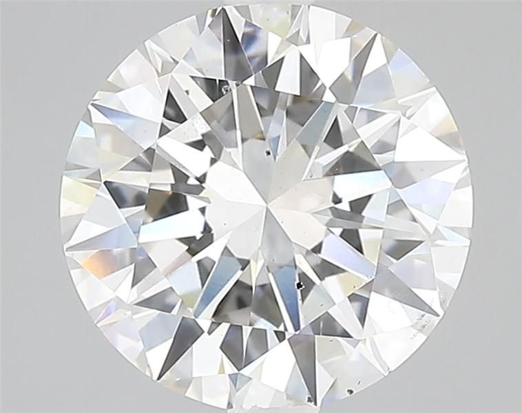 3.50ct F SI1 Excellent Cut Round Lab Grown Diamond