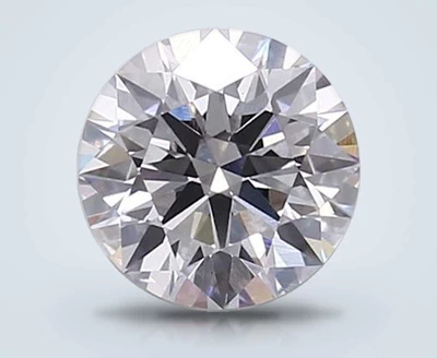 1.29ct H VS1 Rare Carat Ideal Cut Round Lab Grown Diamond