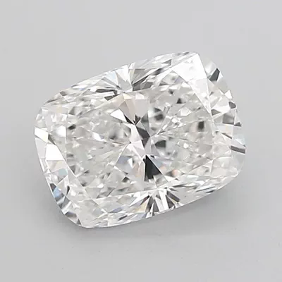 3.01ct E VVS2 Very Good Cut Cushion Lab Grown Diamond